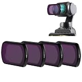 Magnetic Optical Lens Kit for Insta360 Ace Pro 1/2, UV CPL ND Multi-Coated Waterproof Lenses (4-Pack Lens(ND8/ND16/ND32/ND64))