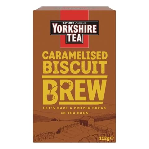 Yorkshire Tea Caramelised Biscuit Brew Cover