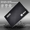 HWAYO 2.5'' 120GB Ultra Slim Portable External Hard Drive USB3.0 HDD Storage for PC/Desktop/Laptop/MacBook/Chromebook (Black)