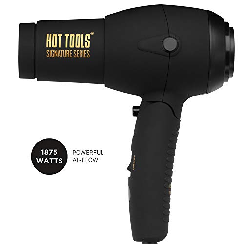 Hot Tools Professional 1875W  Lightweight and Quiet Turbo Ionic Dryer