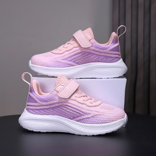Girls Sneakers Lightweight Breathable Casual Walking Shoes for Everyday Play Running Tennis and School Activities2