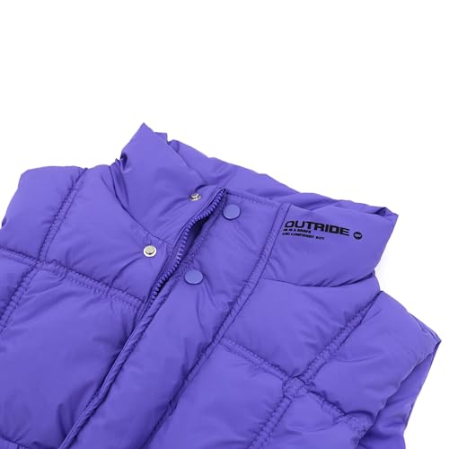 Girls Puffer Vests Coat Boys Sleeveless Thicken Padded Jacket Lightweight Winter Coat2
