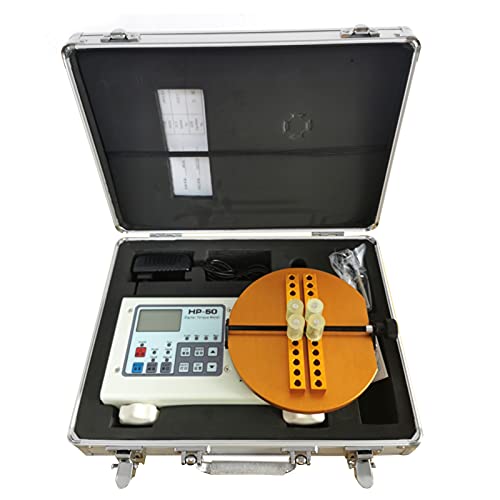 YIYIBYUS HP-20 Bottle Cap Torque Tester Meter Digital Tester Torsion Measuring Device,Portable Bottle Lid Cap Torque Meter Digital Torque Tester with Fixture Dynamometer