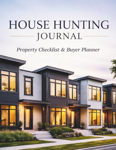 Home Buying Journal & House Checklist Hunting Log Book Smart Buyer Workbook to Compare Properties, Budget & Avoid Costly Mistakes: Property Assessment System to Prevent Impulse Purchases