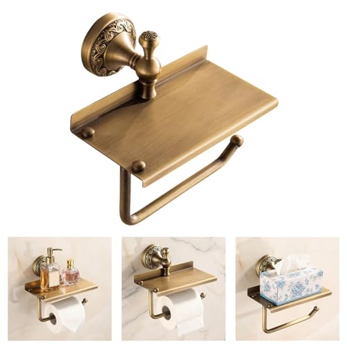 Porte-mouchoirs antique et boîte rétro pour optimiser le rangement du salon - 3
