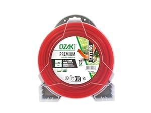 OZAKI - 1512627 - OZAKI Fil Nylon Carre 4,5 mm, Rouge