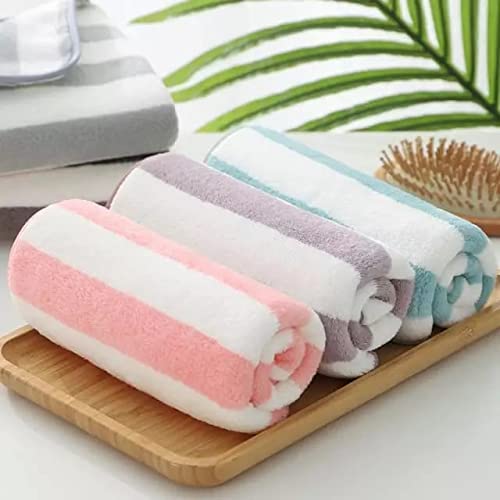 Image of HomeCloud Ultra Soft 300 GSM Bath Towel Set | 3X Softer Than Cotton Towels | Highly Absorbent & Ultra Fast Dry | Perfect for Home, Pool, Spa & Gym |Set of 2 (1 Bath (140x70cm), 1 Face Towel (75x35cm)