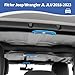 RT-TCZ for Jeep JL Light Blue Dome Light Cover Trim for Jeep Wrangler JL Gladiator JT 2018-2023 Light Blue Interior Accessories 3pcs
