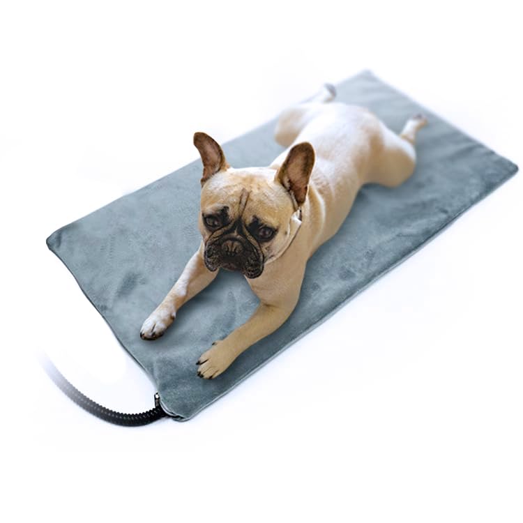 HeatTrak Pet Heating Pad | Temperature Regulated Dog Bed | Waterproof Electric Heated Mat for Dogs...