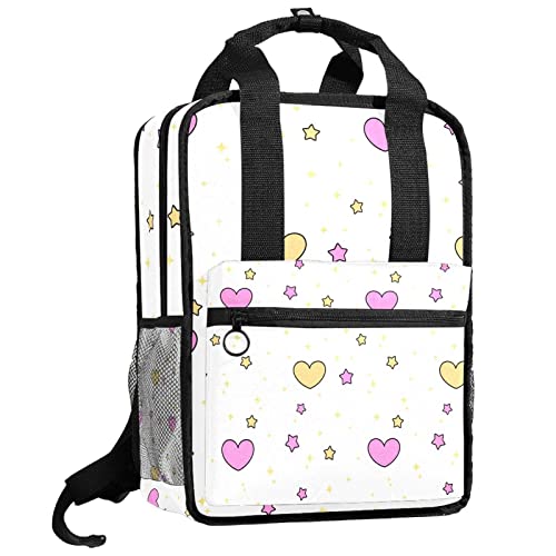 Sac à dos pour garçon et fille multicolore, cartable enfant bandoulière réglable unique