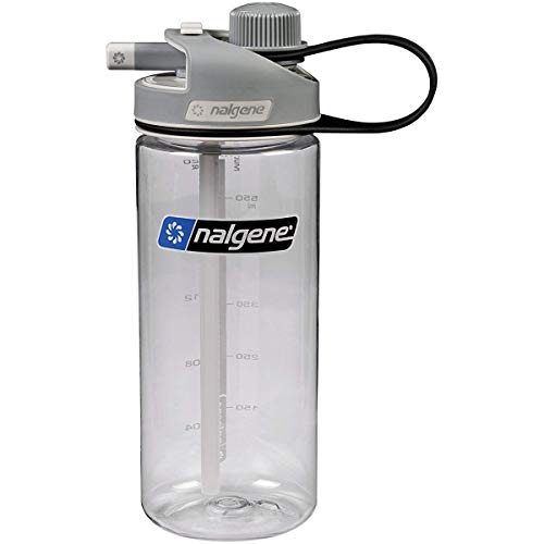 Image of Nalgene Tritan 20oz MultiDrink BPA-Free Water Bottle, Blue