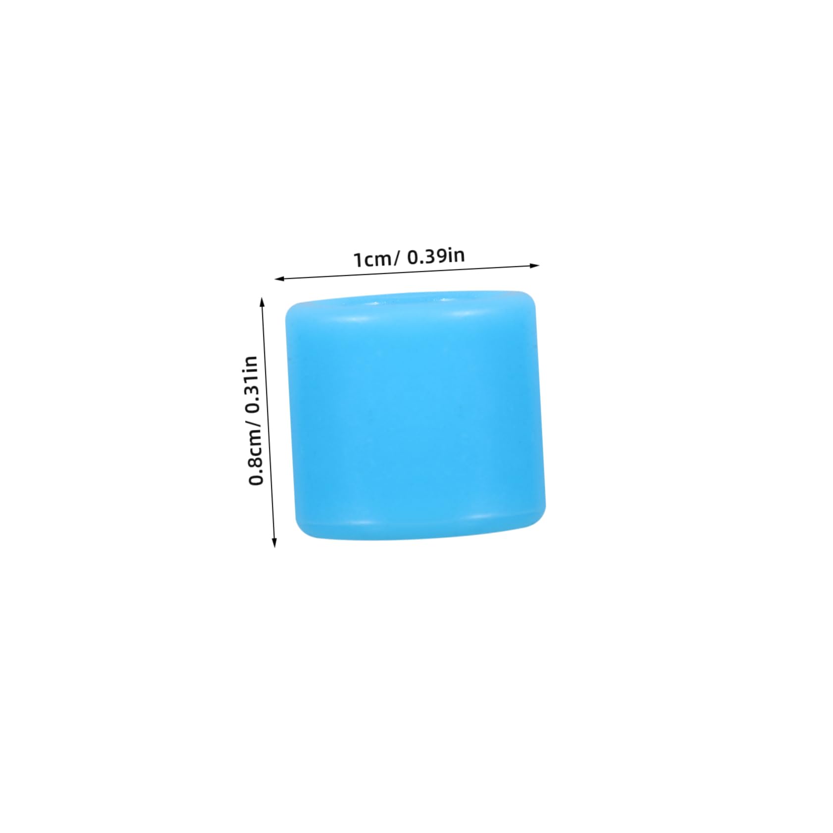 BCOATH Pigeon Identification Bands 50pcs 8mm Solid Quail Leg Bands for Birds Secure Closure