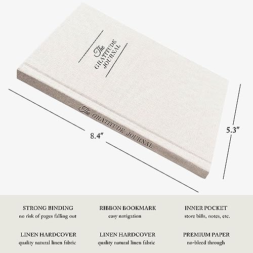 ZICPERY The Gratitude Journal - para mais atenção plena, felicidade, vibrações positivas, afirmações