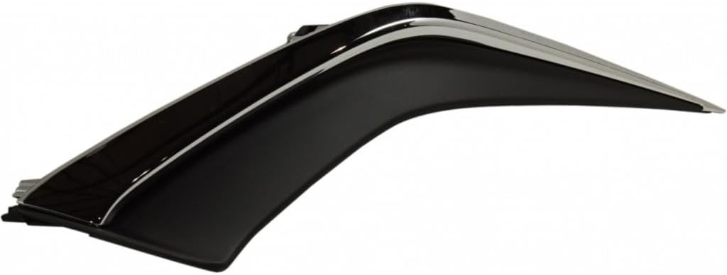 For Lexus ES250/ES350/ES300h 2019 2020 2021 2022 Bumper Cover Molding Passenger Side | Front | Plastic | Chrome/Black | Replacement For LX1039128 | 5310506010
