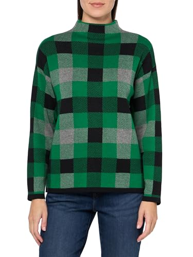 Image of Jones New York Women's Mock Neck Long Sleeve Jacquard Sweater
