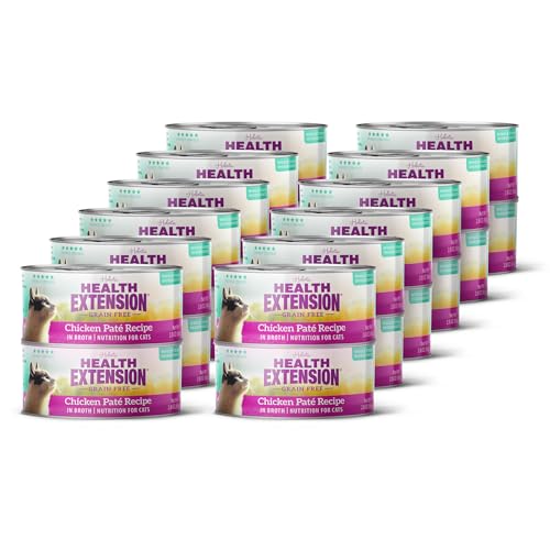 Health Extension Chicken Recipe Grain-Free Wet Cat Food, 2.8 Oz