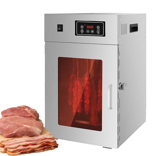 Commercial Biltong Jerky Maker Dryer, 360-Degree Rotation,