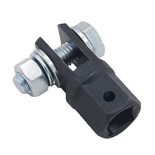 Adaptador de tomada de tesoura Entweg, adaptador de tomada de tesoura de 1,27 cm para uso com chave