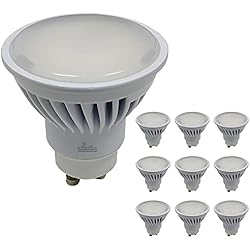 Bombillas Led Leroy Merlin Gu10 Pack 10x Bombilla LED GU10 8,5W PRO Potentisima, Color Blanco Frio (6500K), 970 Lumenes, Unica con angulo de 120 grados