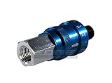 EDGE INDUSTRIAL Adjustable in-LINE Pressure Regulator for Pneumatic Tools, 1/4' NPT, Connects...