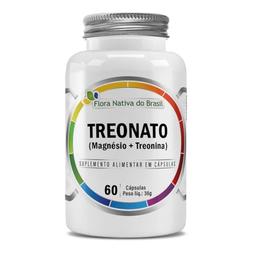 Treonato (Magnésio + Treonina) 60caps - Flora Nativa