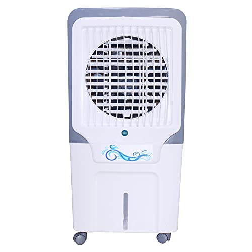 FOXSKY Grand Desert Air Cooler 100-litres, 3-Side Honeycomb Pads, Multistage Air Purification & Low Power Consumption (White)
