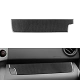 FXETRNL Passenger Side Trim Real Carbon Fiber Covers for Toyota RAV4 2006 2007 2008 2009 2010 2011 2012, Protect Decor Stickers Interior Center Console Car Accessories, Black