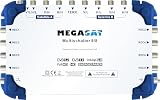 Megasat Multischalter 9/8 – 2 Satelliten / 8 Teilnehmer