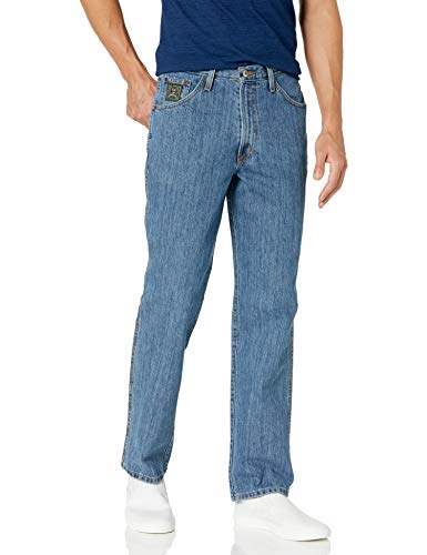 Cinch Men's Green Label Original Fit Jean, Medium Stonewash, 36W x 30L