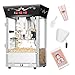 6092 Great Northern Popcorn Black Antique Style Popcorn Popper Machine, 8 Ounce