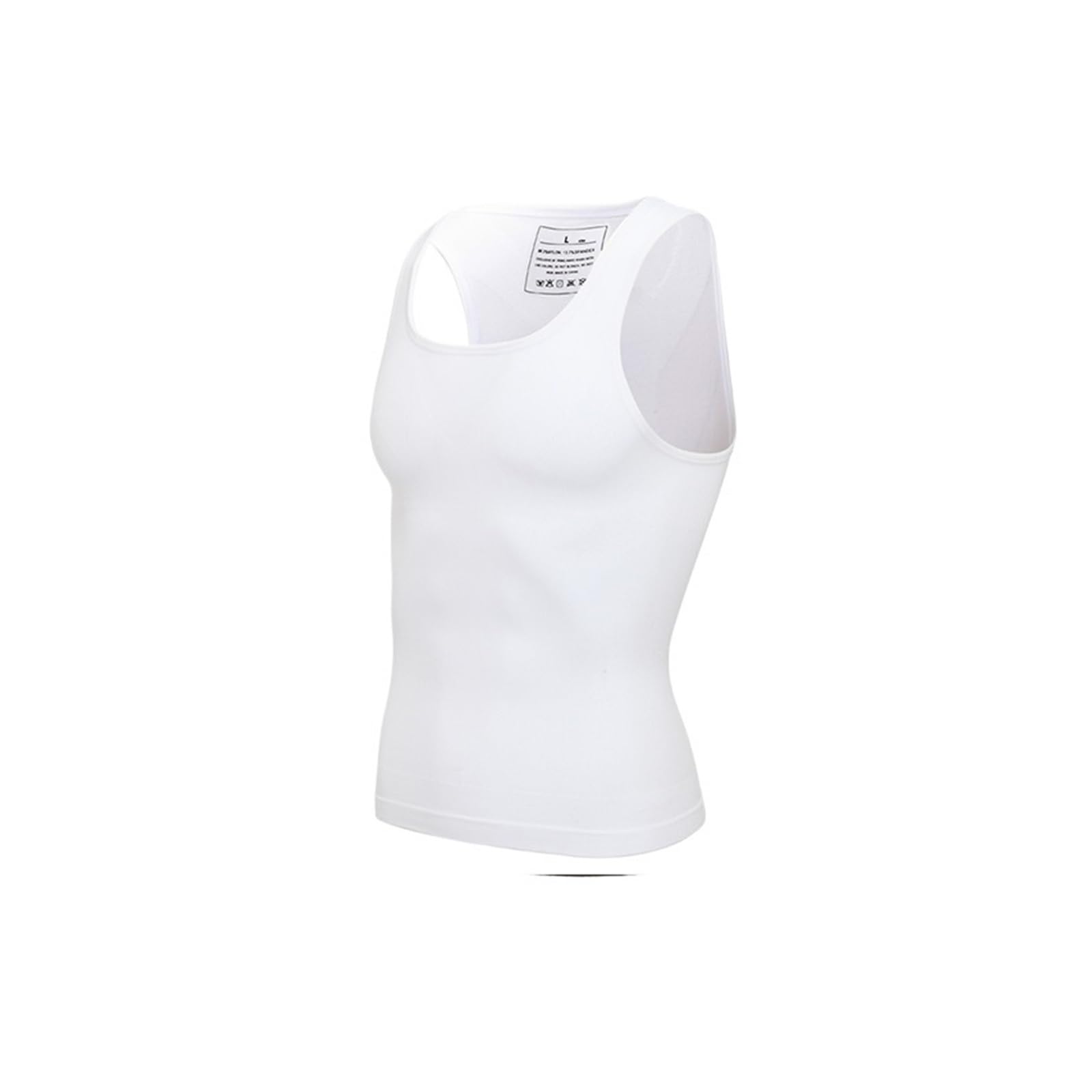 Faja Reductora de Abdomen para Hombre, Camiseta de compresión para el Pecho, Faja Moldeadora de Abdomen, Chaleco Adelgazante, corsé de Entrenamiento de Cintura para Hombre.