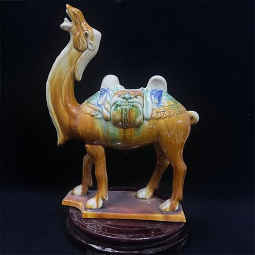 LEEDJUINE Antique-Style Porcelain Trio-Colored Glazed Pottery of The Tang Dynasty