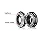 Meike MK-P-AF3A Metall-Autofokus-Verlängerungsrohr für Olympus Panasonic Micro Four Thirds M4/3 Systemkamera-Objektive (10mm+16mm)