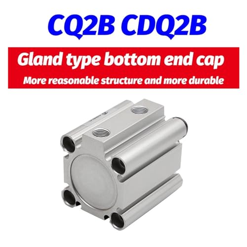 Cilindro compacto doble efecto 12-30DMZ para optimizar espacios reducidos en maquinaria 4