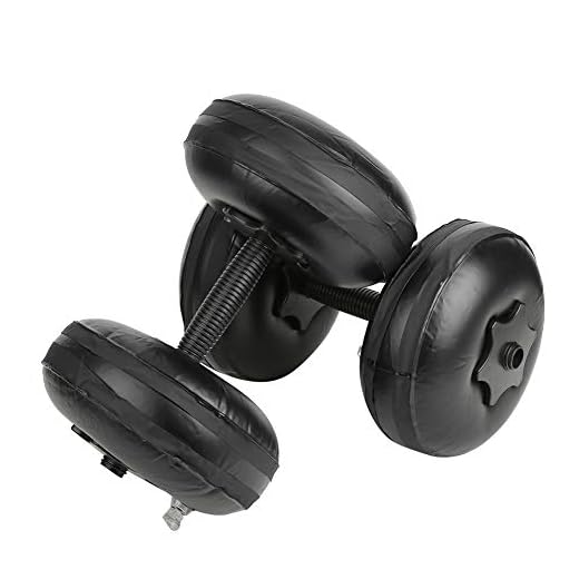 8-10 kg Justerbara vikter Hantlar Set Bärbara vattenfyllda hantlar Set Arm Muscle Training Domestic Yoga Forming Equipment for Gym Equipment Home