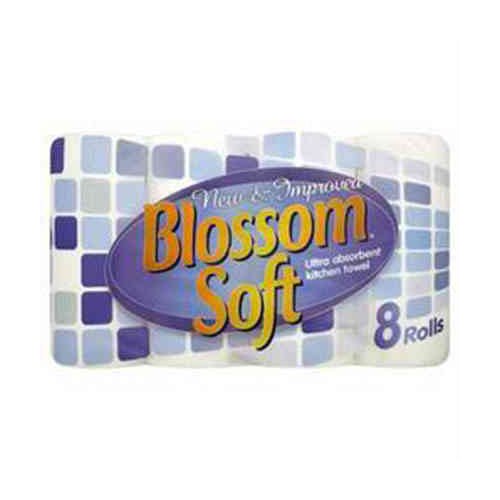 CleaningSupplies4U SPD396 Blossom Soft Household Kitchen Roll (Pack of 16)