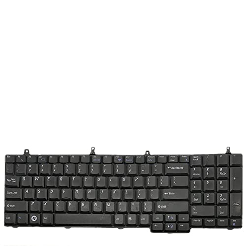 Clavier Dell Inspiron 2500 noir version US remplaçant la pièce NSK-DM001-US