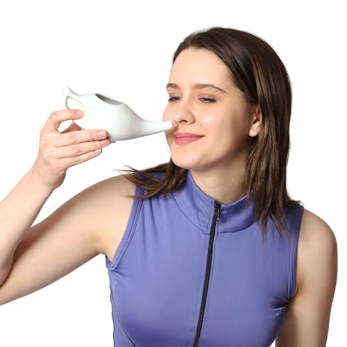 Premium Handcrafted Ceramic Neti Pot