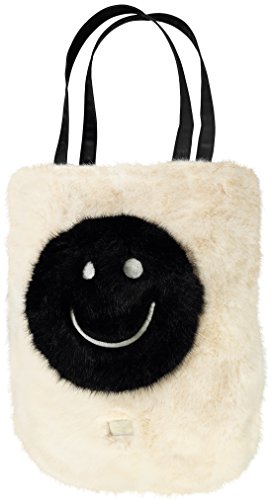 Barts SHOPPER HANDTASCHE FELLTASCHE WEISS POLARE SMILEY INNENFACH 3624010 - Polare