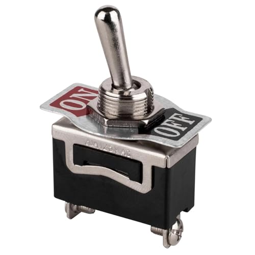 Interrupteur à bascule SPST 2 pins haute performance 15A pour tableau de bord auto