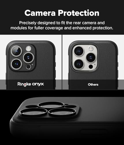 Coque iPhone 16 Pro Max Ringke Onyx Magnetic fine et noire - 3