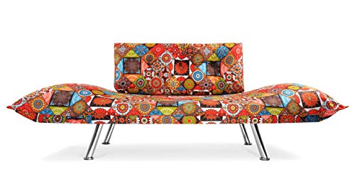 Easysitz Sofa 2 Sitzer Schlafsofa Zweisitzer Klein 2-Sitzer Couch Schlafsessel Bettsofa Futon Bed Sessel Sitz Kleines… – Bild 4