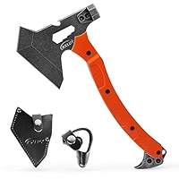 RXLUY Tactical Axe with G10 Handle Camping Survival Hatchet