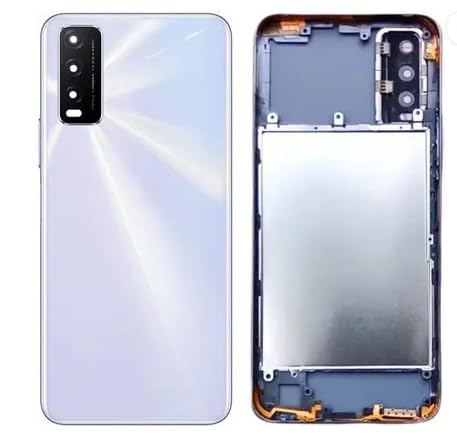 Compatible with Vivo Y20, Y20S, Y20A, Y12S, Y12G Panel Replacement Back Panel Case (Mobile Panel) - White-image-40
