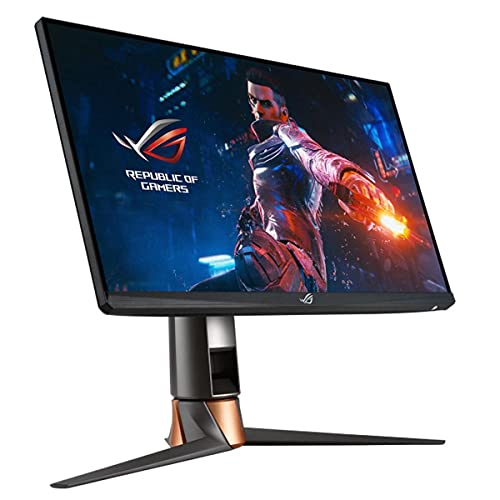 Image of ASUS ROG Swift 360Hz PG259QN 24.5 inch HDR Gaming Monitor, 1080P Full HD, Fast IPS, 1ms, G-SYNC, ULMB, Eye Care, HDMI DisplayPort USB, Ergonomic Design, VESA Wall Mountable, HDR10, World's First 360Hz