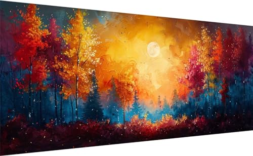 Diamond painting couleur grand format pour habiller un grand mur