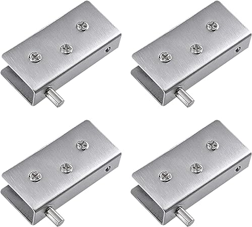 Charnières pivotantes pour une douche moderne en verre sans cadre de 10mm ou 12mm - 2
