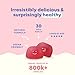 JoySpring Kids Fiber Gummies for Constipation – 5 mg Fiber Supplement for Regular Digestion – Peach, Strawberry & BlackBerry Flavored – for Kids Ages 4-11 & Adults – 60 Ct