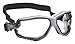 Crews Clear Safety Goggles, Anti-Fog, Scratch-Resistant