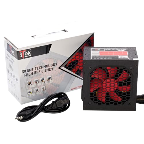 Alimentatore DESERT 550 - V2.31- 12cm- 20+4P- 2Ide- Fdd- PciE- P8- 4Sata- Active PFC - Alimentatore - Immagine 1